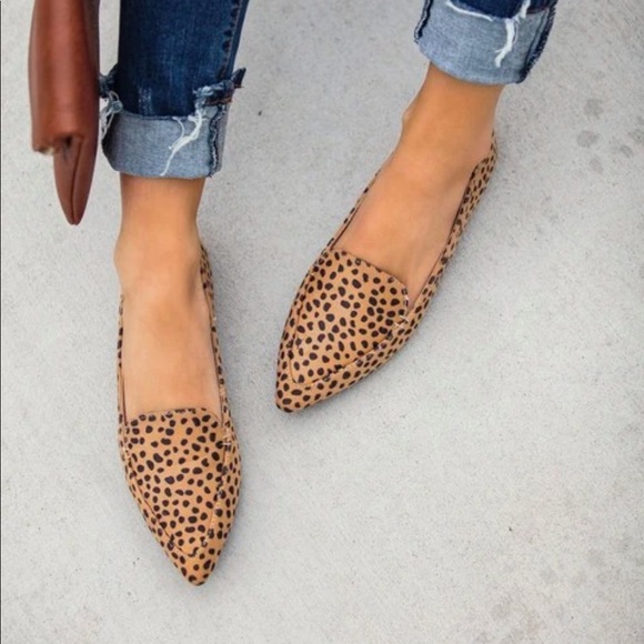 RESTOCK ‼️5⭐️CHEETAH SUEDE LOAFERS- Shoe - Picture 3 of 4